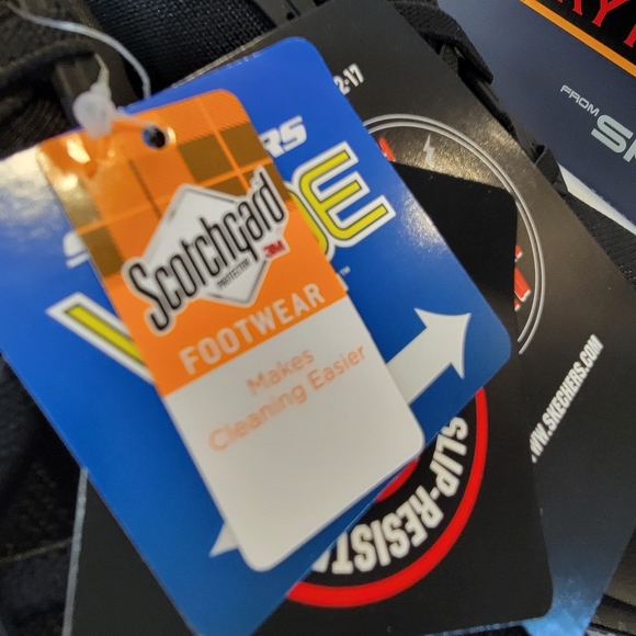 Skechers WOMEN'S Work: Squad SR Slip Resistant Black Shoe Size 11 Wide NIB! - Picture 13 of 14